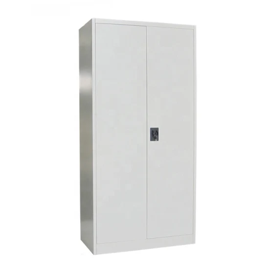 Cheap Price Iron Document Cupboard Office Storage Filing 2 Door Metal File Cabinet