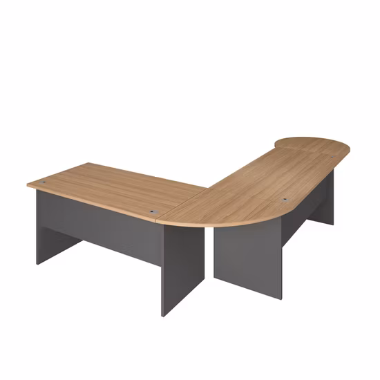 Factory Wholesale Classic Cherry Wooden Staff Computer Study Office Table