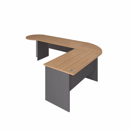 Factory Wholesale Classic Cherry Wooden Staff Computer Study Office Table