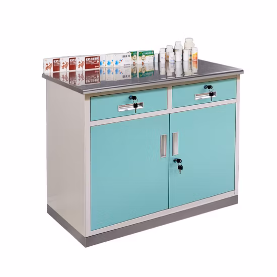 Hospital Medical Pharmacy Steel File Storage Metal Filing Cabinet