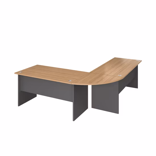 Factory Wholesale Classic Cherry Wooden Staff Computer Study Office Table